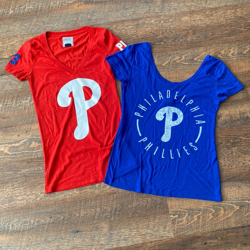 Phillies and VS Pink Shirt Bundle